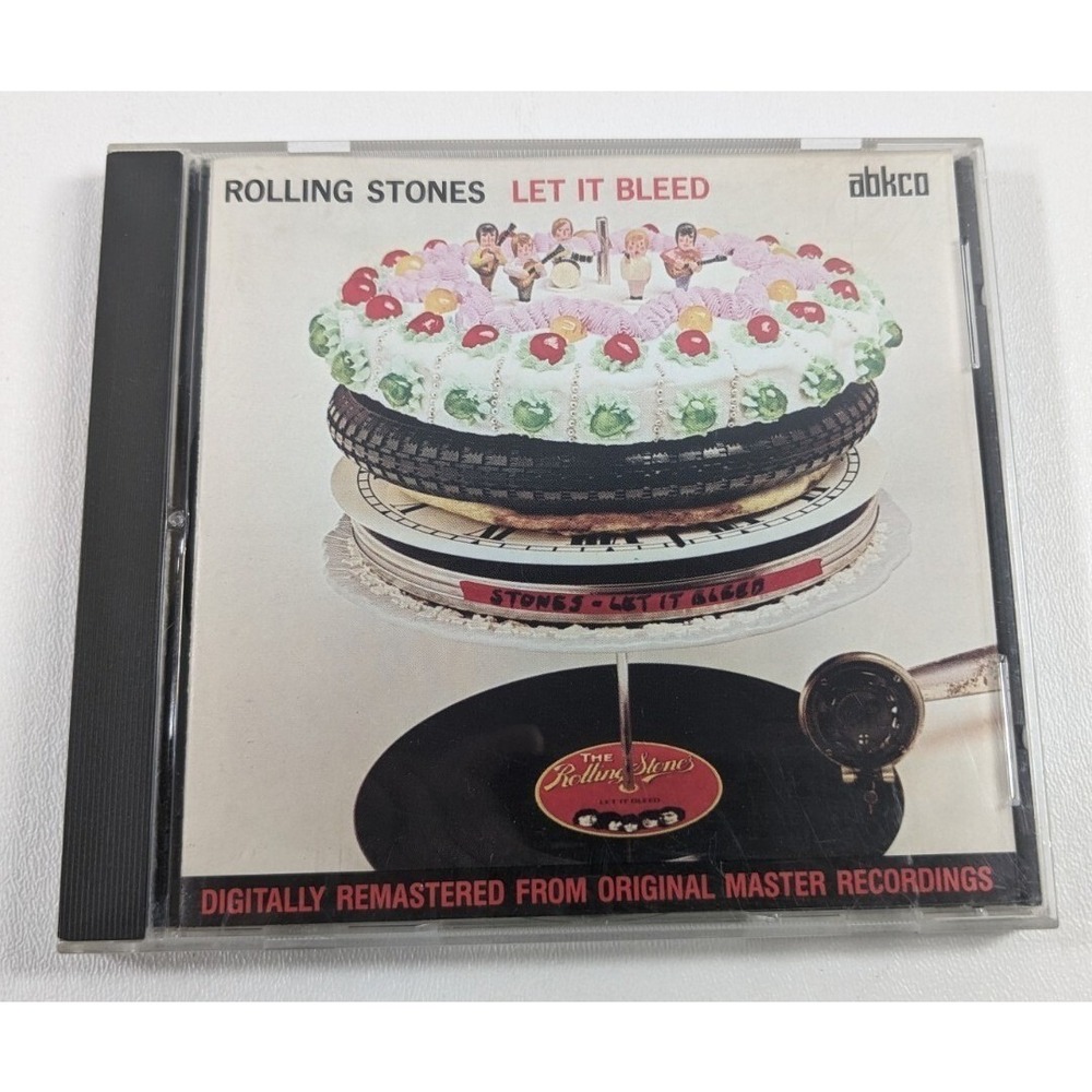 Rolling Stones Let It Bleed CD ABKCO Digitally Remastered NCD-4 Rock 1986